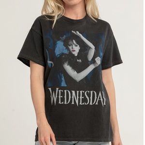 NEW Wednesday Adams Graphic Tee